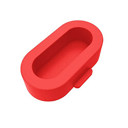 Wewoo Protection écran Smart Watch Port de charge Gel de silice Bouchon anti-poussière Plug Plug antipoussière pour Fenix 5 / 5S / 5X Rouge