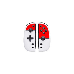 Joycons Manettes Contrôleurs SWITCH Nintendo iiCon Pokeball + Dragonnes V2 + CASQUE SWITCH PRO-SH3 ROUGE ET BLEU SPIRIT OF GAMER