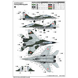 Trumpeter Maquette Avion Russian Mig-29ub Fulcrum pas cher