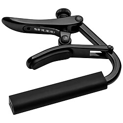 Shubb C2K Capo Noir Capodastre guitare - Cordes nylon - Acier - Série Capo Noir - Finition noire