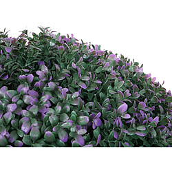 Avis Mendler Arbuste artificiel HWC-L77, boule de buis plante décorative Buxus plante artificielle, Outdoor Ø 55cm ~ lilas