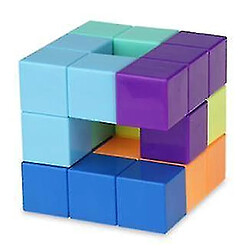 Acheter Universal Bloc magnétique vitesse puzzle cube bricolage 3x3x3 test de cerveau enfant bloc éducation apprentissage jouet