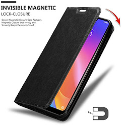 Cadorabo Coque Vivo Y81i Etui en Noir pas cher