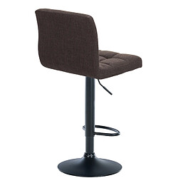 Avis Non Tabouret de bar Calma tissu noir