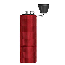 Universal Meuleuse manuelle Portable Rouge Premium Aluminium Inox Moulin à bavures Design simple et beauté | Moulin à café manuel