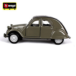 Avis Universal 1: 32 Échelle 1952 Citroën 2CV Alliage Luxury Car Moulding Model Toy Collection Cadeau(Vert)