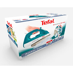 Tefal FV153 Fer à vapeur Semelle en céramique 2000 W Turquoise, Blanc