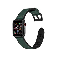 Acheter B04 Green TPU Sport Sangle de remplacement Bracelets de montre Apple Watch Band 40mm 38mm Femmes Hommes pour Iwatch 7ème SE