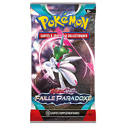 Pokemon Jeu de Cartes à Collectionner 4 Boosters Écarlate et Violet Faille Paradoxe EV04 Multicolore