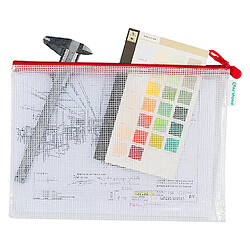 Pochettes à zip A4 paysage Tarifold - Sachet de 8