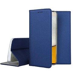 Acheter Htdmobiles Housse etui portefeuille avec coque interieure en silicone pour Motorola Edge 50 Pro 5G + film ecran - BLEU MAGNET