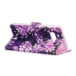 Wewoo étuis en cuir Coque Housse Étui à rabat horizontal avec motif Lily pour Galaxy S10, porte-cartes et pas cher