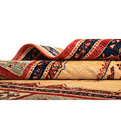 Vidal Tapis de laine 181x104 rouge Kashkuli pas cher