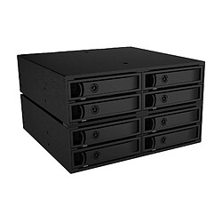 ICY BOX Backplane IcyBox 8x2,5`` SATA/SAS -> 2xMini SAS HA SFF8643