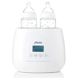 Alecto Chauffe-biberon digital duo BW700TWIN Blanc