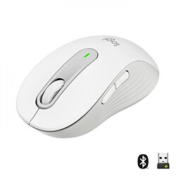 Souris Sans Fil Logitech Signature M650 - Silencieuse, Bluetooth, Boutons Programmables - Blanche