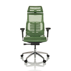 Chaise de bureau / Fauteuil de direction DYNAFIT II Tissu maille vert hjh OFFICE 