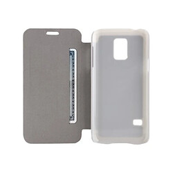 Swiss Charger Etui Folio Lasso Folio blanc pour Samsung Galaxy S5 Mini