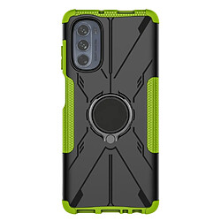 Coque en TPU anti-chute avec béquille pour votre Motorola Moto G62 5G - vert