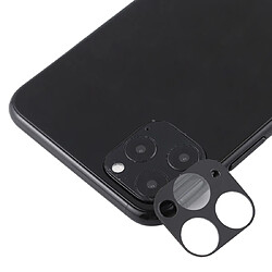 Wewoo Film de verre trempé de protection pour objectif de caméra arrière iPhone 11 Pro Max TPE noir pas cher