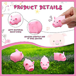 50 Pcs Jouet de bain cochon en caoutchouc Jouet de bain cochon en vrac Jouet de bain cochon flottant Jouet de bain cochon en vrac Jouet de bain cochon flottant Jouet de bain cochon flottant Jouet de bain cochon