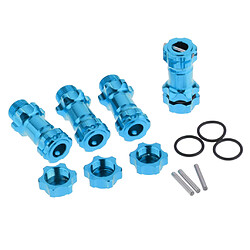 Acheter 17mm Hex Hub 30mm Extension Adapter Combiner Pour HSP 94087 1/8 RC Car Blue