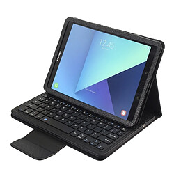 Avis Wewoo Clavier QWERTY noir pour Samsung Galaxy Tab S3 9.7 / T820 2 en 1 détachable Bluetooth Litchi Texture étui en cuir avec support