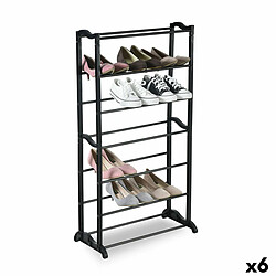 Range-chaussures Confortime Métal 55,5 x 25 x 95 cm (6 Unités)