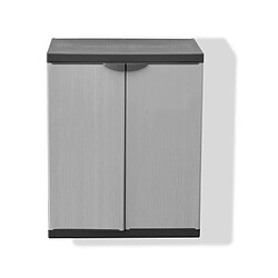 Avis TOOD Armoire de rangement basse en resine 1 tablette