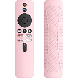 SANAG Silicone Coque Compatible Avec Xiaomi Mi Box 4K Tv(2Nd Gen) Telecommande, Antiderapant etui De Protection Remote Caque Case Housse Pour Xiaomi Mi Box 4K Tv Remote 2Nd Generation(Rose)