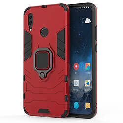 Wewoo Coque Housse de protection antichoc PC + TPU pour HuP Smart (2019), avec support d'anneau magnétique (rouge)