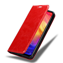 Cadorabo Coque Xiaomi RedMi NOTE 7 Etui en Rouge