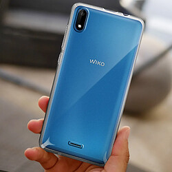 Pack Wiko Y50 Coque Silicone Gel et Film Verre trempé 9H Original Transparent pas cher