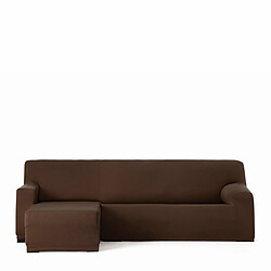 Housse pour chaise longue accoudoir long gauche Eysa BRONX Marron 110 x 110 x 310 cm