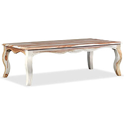 Avis Maison Chic Table basse,Table Console Table d'appoint, Table pour salon Bois massif de Sesham 110 x 60 x 35 cm -MN28580