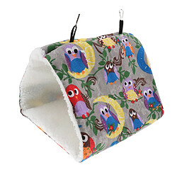 oiseau perroquet hamac suspendu cave cage en peluche joyeux cabane tente lit jouet 01 l