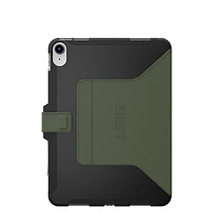 UAG Étui Folio pour iPad 10.9 2022 Scout Résistant avec Rabat Frontal Noir / Vert