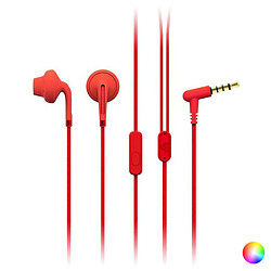 Totalcadeau Casques boutons avec microphone Style 2+ 3 mW Couleur - Jaune pas cher