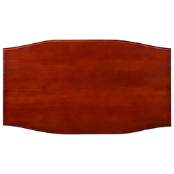 Acheter vidaXL Table basse Marron classique 90x50x40 cm Bois d'acajou massif