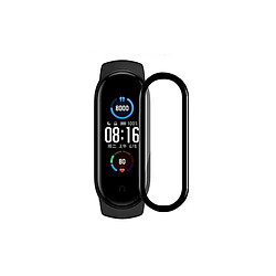 PHONECARE Film Protecteur D'écran Gel Couverture Complete avec Bords Noire pour Xiaomi Smart Band 8 - Transparent