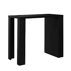 Avis Table de Bar Bonn 3 Étagères 117 x 57 x 107 cm Noir [en.casa]