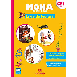 Mona et ses amis : livre de lecture : CE1, cycle 2 - Occasion