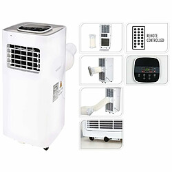 Vidaxl Climatiseur Électrique 1500 W avec RC Blanc