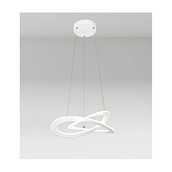 Luminaire Center Suspension LED Planet Blanc