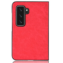 Coque en TPU + PU rouge pour votre Microsoft Surface Duo 2