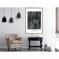 Paris Prix Affiche Murale Encadrée Beauty of the Female Body 40 x 60 cm Or