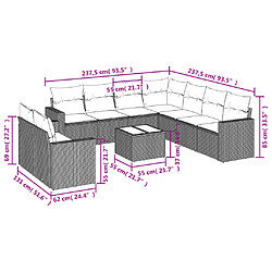 Ensemble table & chaises