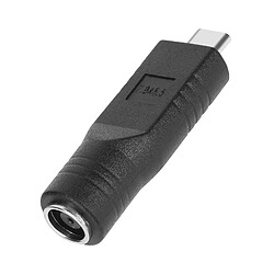 Avizar Adaptateur de Charge USB-C vers DC 7.4 x 0.6mm, Noir