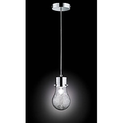 Wofi Suspension FUTURA chrome 1 ampoule largeur 12 Cm