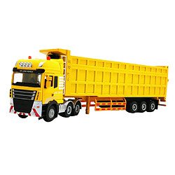 Transporter Semi-remorque Modèle 1:50 Jouet Enfants Enfants Cadeaux D'anniversaire Jaune pas cher